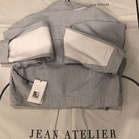 Jean Atelier Alix Crop jacket NWT Size 6 - Picture 4 of 8